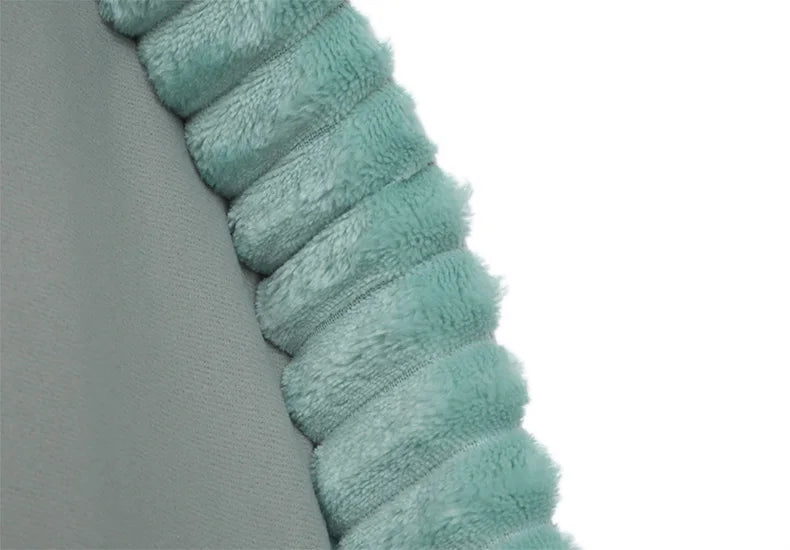 Closed Dog House Winter Windproof Nest for Dogs Cats with Door Curtain Outdoor Portable Tent