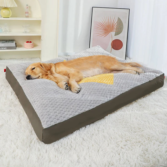 Dog  Winter Warm Sleeping Mat Full Removable Washable Large Dog Golden Retriever Dog Sofa