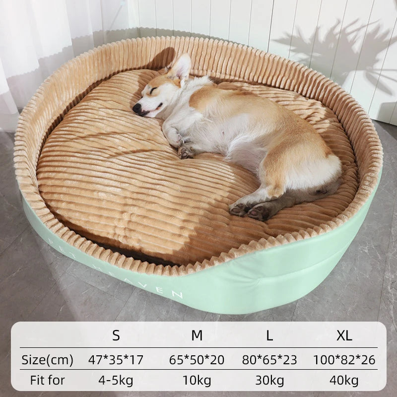 Dog Bed Medium Big Dogs House Soft Kennel  Cat Warm Cushion Mat