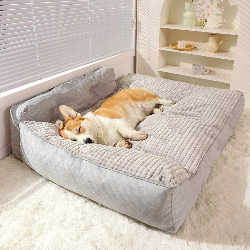 Sofa Bed Pet Mats Cats Bed Winter Warm Sleeping Floor Mats for Small Middle Big Dog Nest