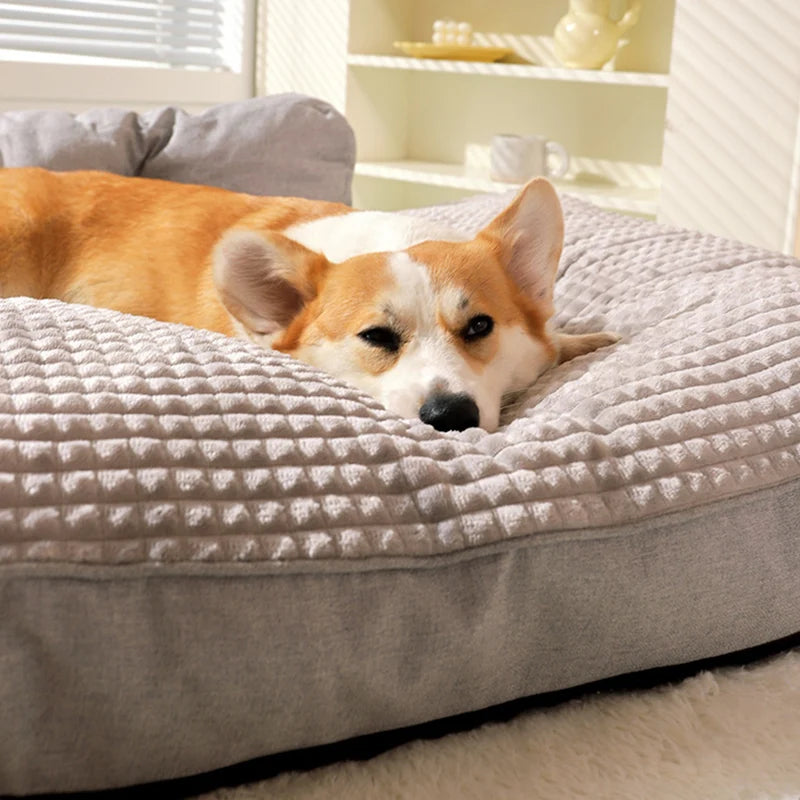 Sofa Bed Pet Mats Cats Bed Winter Warm Sleeping Floor Mats for Small Middle Big Dog Nest